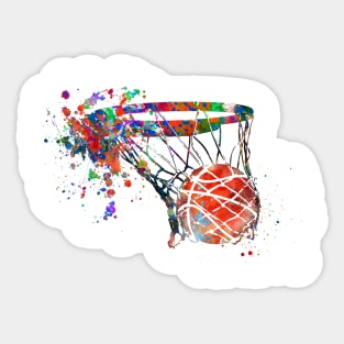 Basketball ball Sticker